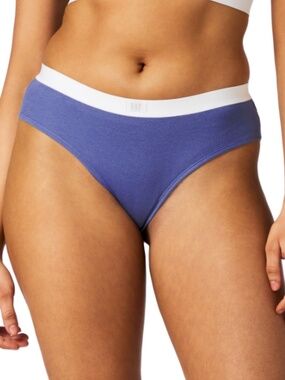Gap GapBody Women's Logo Comfort Bikini Underwear GPW01075 - Bleached Denim XS